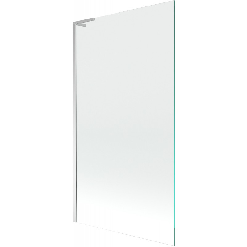 Mexen Next L badwand 1-vleugelig 100 x 150 cm, transparant, chroom - 895-100-000-03-00-01