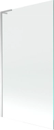 Mexen Next L 1-delige badscherm 100 x 150 cm, transparant, chroom - 895-100-000-03-00-01