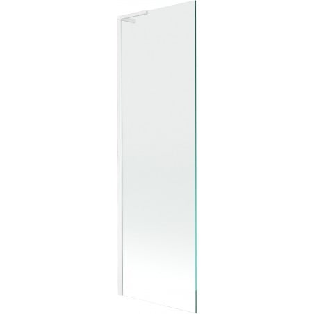Mexen Next L parawan nawannowy 1-skrzydłowy 60 x 150 cm, transparent, biały - 895-060-000-03-00-20