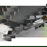 Mexen Next L Badewannenabtrennung 1-flügelig 70 x 150 cm, transparent, weiß - 895-070-000-03-00-20