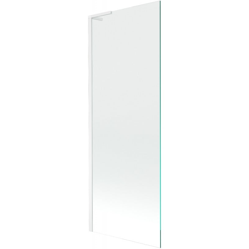 Mexen Next L 1-wing bathtub screen 70 x 150 cm, transparent, white - 895-070-000-03-00-20
