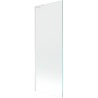Mexen Next L 1-paneeliga vannisirm 70 x 150 cm, läbipaistev, valge - 895-070-000-03-00-20