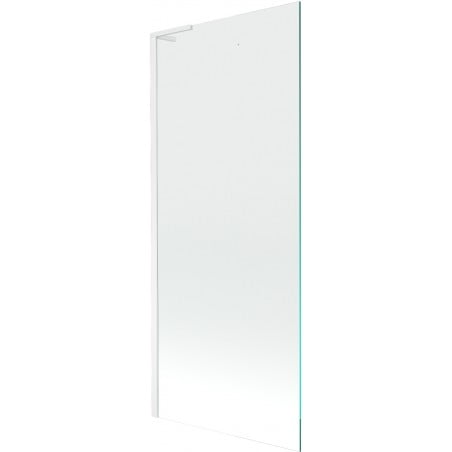 Mexen Next L parawan nawannowy 1-skrzydłowy 80 x 150 cm, transparent, biały - 895-080-000-03-00-20