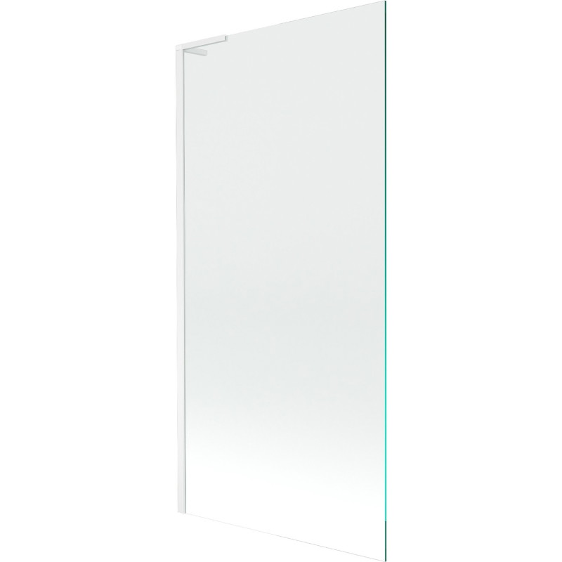 Mexen Next L paravan za kadu s jednim krilom 90 x 150 cm, prozirni, bijeli - 895-090-000-03-00-20