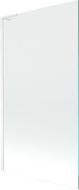 Mexen Next L single-panel shower screen 100 x 150 cm, transparent, white - 895-100-000-03-00-20