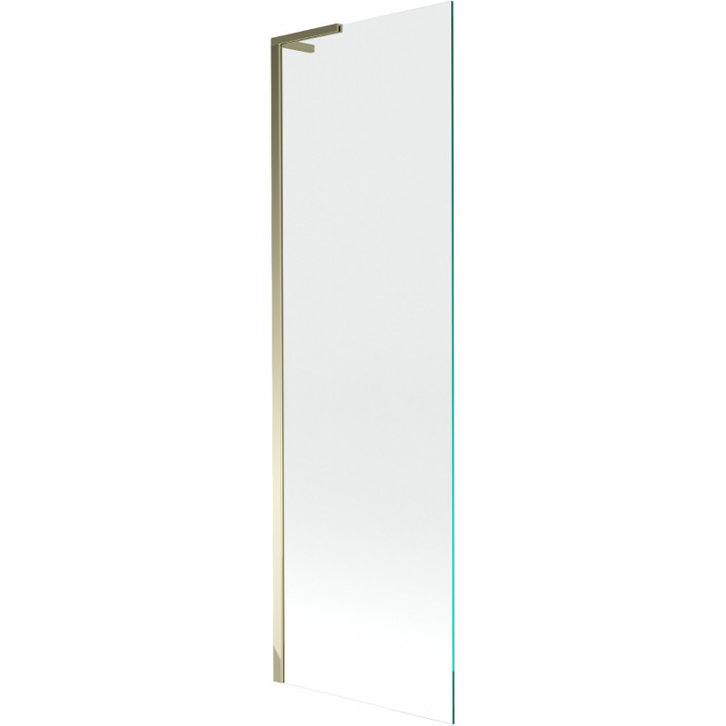 Mexen Next L einflügeliges Wannenelement 60 x 150 cm, transparent, gold - 895-060-000-03-00-50