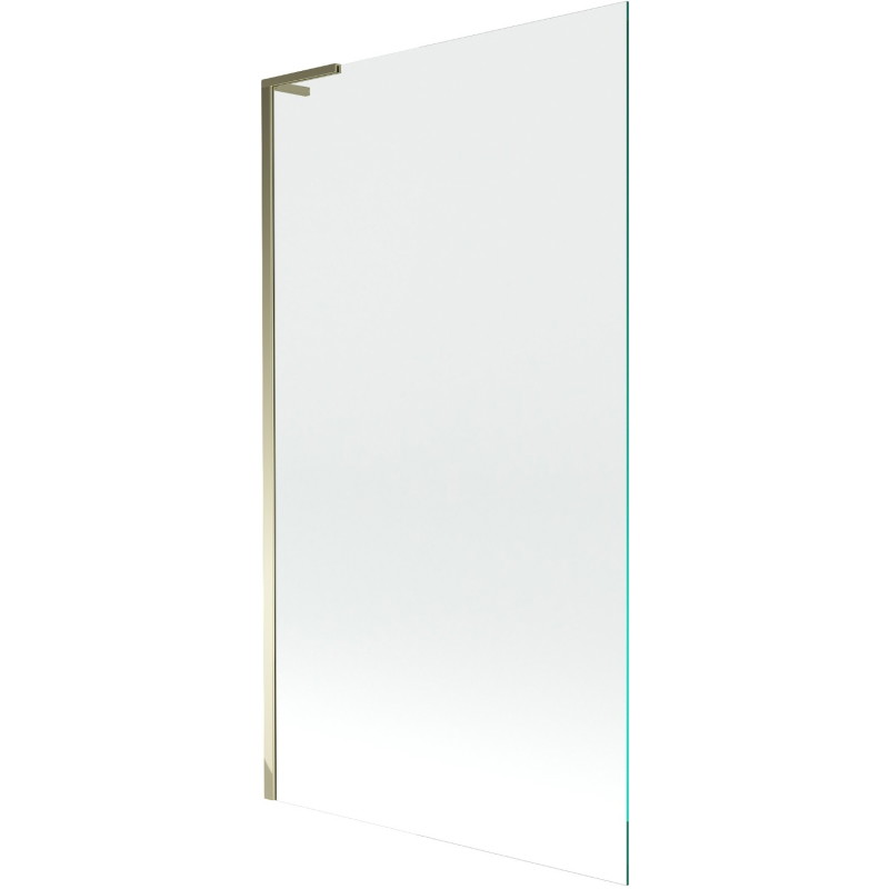 Mexen Next L 1-tiivaga vannisein 100 x 150 cm, läbipaistev, kuldne - 895-100-000-03-00-50