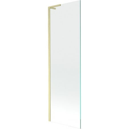 Mexen Next L paravan za kadu s jednim krilom, 60 x 150 cm, proziran, zlatno brušen - 895-060-000-03-00-55