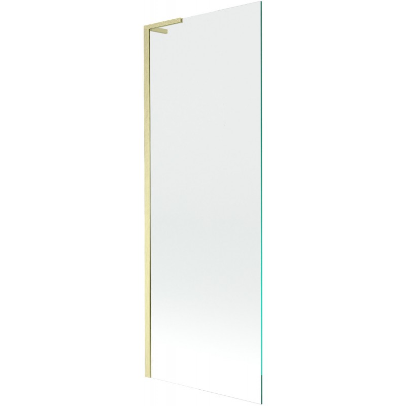 Mexen Next L paratia da vasca 1 anta 70 x 150 cm, trasparente, oro spazzolato - 895-070-000-03-00-55