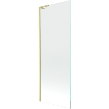 Mexen Next L jednokrilni paravan za kadu 70 x 150 cm, proziran, zlatni brušeni - 895-070-000-03-00-55