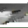 Mexen Next L Badewannenfaltwand 1-flügelig 80 x 150 cm, transparent, gold gebürstet - 895-080-000-03-00-55