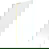 Mexen Next L divisória de banho 1-folha 80 x 150 cm, transparente, dourado escovado - 895-080-000-03-00-55