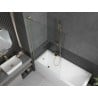 Paroi de baignoire Mexen Next L 1-volet 100 x 150 cm, transparent, or brossé - 895-100-000-03-00-55