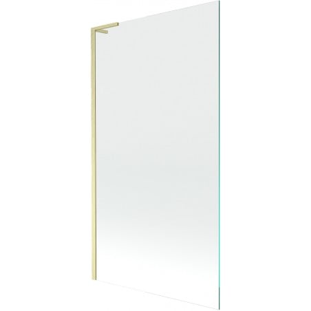 Mexen Next L vannisein, 1-osaline, 100 x 150 cm, läbipaistev, harjatud kuldne - 895-100-000-03-00-55