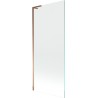 Mexen Next L vannisein 1-leheline 80 x 150 cm, läbipaistev, roosa kuld - 895-080-000-03-00-60