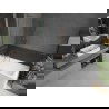 Mexen Next L badwand 1-vleugelig 90 x 150 cm, transparant, roze goud - 895-090-000-03-00-60