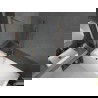 Mexen Next L badwand 1-delig 100 x 150 cm, transparant, roze goud - 895-100-000-03-00-60