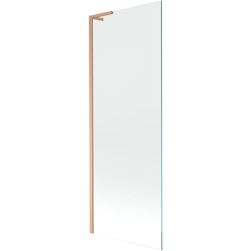 Mexen Next L vannist pääs 1-osaline 70 x 150 cm, läbipaistev, harjatud vask - 895-070-000-03-00-65
