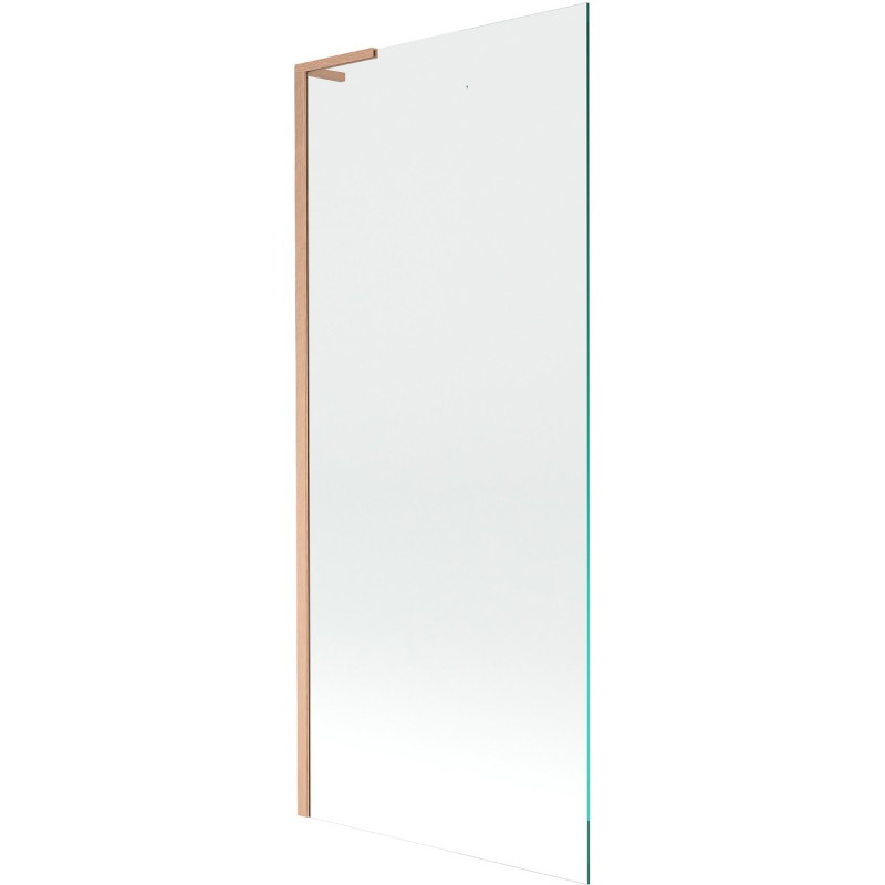 Mexen Next L vannisein üks tiib 80 x 150 cm, läbipaistev, harjatud vask - 895-080-000-03-00-65