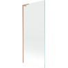 Mexen Next L vannisein üks tiib 80 x 150 cm, läbipaistev, harjatud vask - 895-080-000-03-00-65