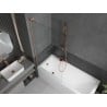 Paroi de baignoire Mexen Next L 1-volet 90 x 150 cm, transparent, cuivre brossé - 895-090-000-03-00-65