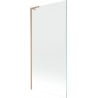 Paroi de baignoire Mexen Next L 1-volet 90 x 150 cm, transparent, cuivre brossé - 895-090-000-03-00-65