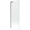 Mexen Next L Duschwand 1-flügelig 70 x 150 cm, transparent, gebürstetes Gun Grau - 895-070-000-03-00-66