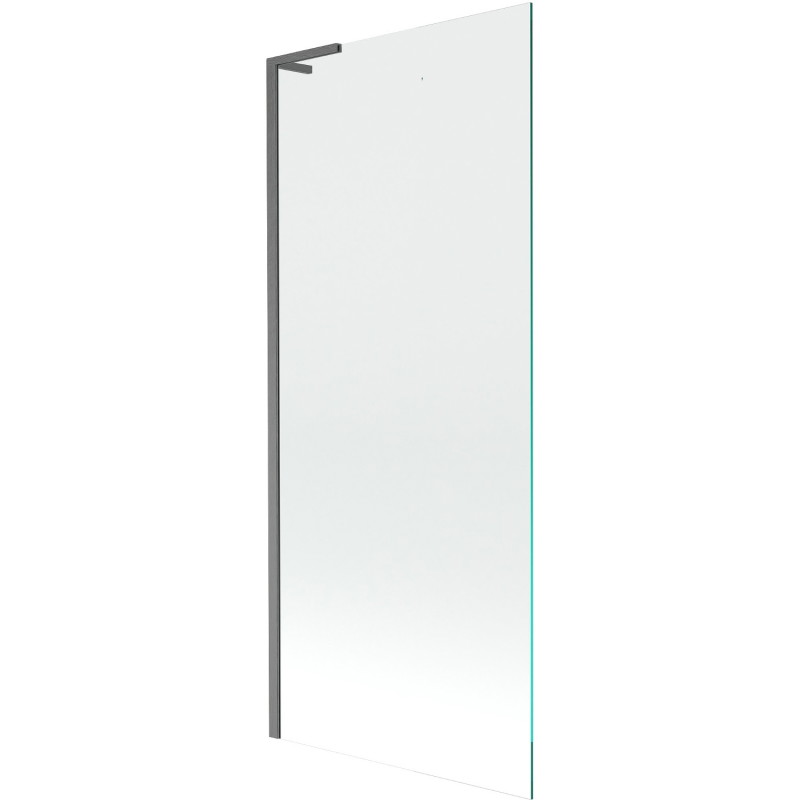 Mexen Next L vannisein 1-leheline 80 x 150 cm, läbipaistev, harjatud gun gray - 895-080-000-03-00-66