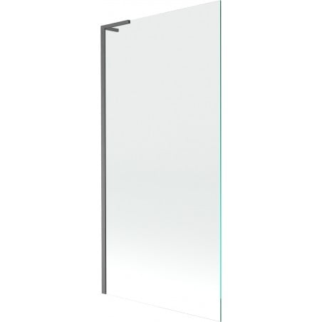 Mexen Next L 1-krilni pregradni zid za tuš 90 x 150 cm, proziran, mat siva boja - 895-090-000-03-00-66