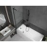 Mexen Next L pare-douche 1-volet 60 x 150 cm, transparent, noir - 895-060-000-03-00-70