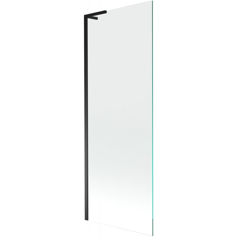 Mexen Next L Badewannenabtrennung 1-flügelig 70 x 150 cm, transparent, schwarz - 895-070-000-03-00-70