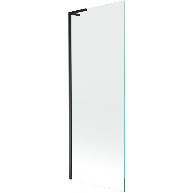 Mexen Next L enkel vikbar duschvägg 70 x 150 cm, transparent, svart - 895-070-000-03-00-70