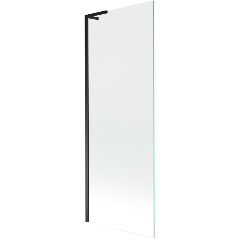 Mexen Next L jednokrilni paravan za kadu 70 x 150 cm, proziran, crni - 895-070-000-03-00-70