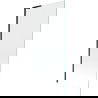 Mexen Next L badwand 1-delig 80 x 150 cm, transparant, zwart - 895-080-000-03-00-70