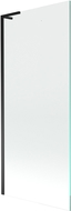 Mexen Next L 1-wing bath screen 80 x 150 cm, transparent, black - 895-080-000-03-00-70