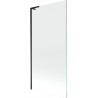 Mexen Next L paravan za kadu s jednim krilom 90 x 150 cm, prozirno, crno - 895-090-000-03-00-70