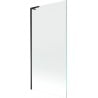 Mexen Next L parawan nawannowy 1-skrzydłowy 90 x 150 cm, transparent, czarny - 895-090-000-03-00-70