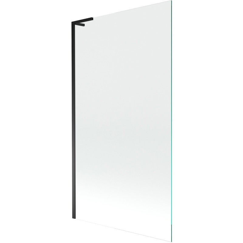 Mexen Next L vannisein üheukseline 100 x 150 cm, läbipaistev, must - 895-100-000-03-00-70