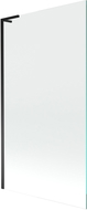 Mexen Next L dušas siena ar vienu vērtni 100 x 150 cm, caurspīdīga, melna - 895-100-000-03-00-70