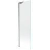 Mexen Next L vannitoa vahesein 1-labaline 60 x 150 cm, läbipaistev, gun metal - 895-060-000-03-00-95