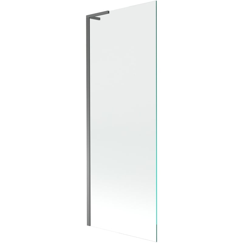 Mexen Next L jednokrilni paravan za kadu 70 x 150 cm, proziran, tamni metal - 895-070-000-03-00-95
