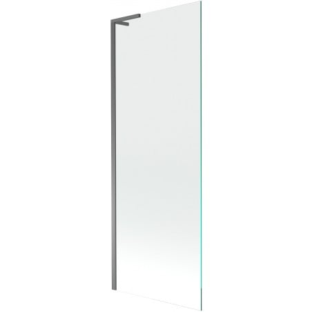 Mexen Next L Badewannenfaltwand 1-flügelig 70 x 150 cm, transparent, gun metal - 895-070-000-03-00-95
