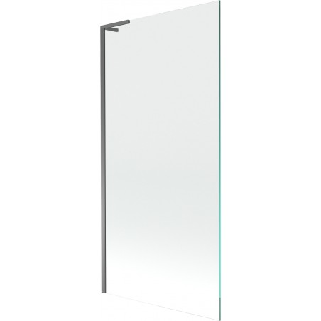 Mexen Next L vanniparavan, 1-osaline, 90 x 150 cm, läbipaistev, relvmetall - 895-090-000-03-00-95