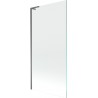 Mexen Next L vanniparavan, 1-osaline, 90 x 150 cm, läbipaistev, relvmetall - 895-090-000-03-00-95