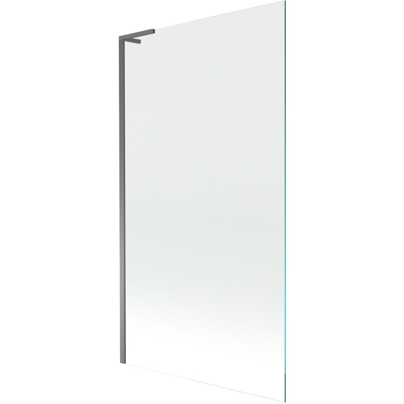 Mexen Next L vannitoa dušisein 1-labaga 100 x 150 cm, läbipaistev, gun metal - 895-100-000-03-00-95