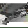 Mexen Next L Badewannenfaltwand 1-flügelig 60 x 150 cm, transparent, gebürstetes Nickel - 895-060-000-03-00-97