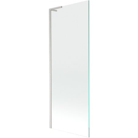 Mexen Next L Badewannenabtrennung 1-flügelig 70 x 150 cm, transparent, gebürstetes Nickel - 895-070-000-03-00-97
