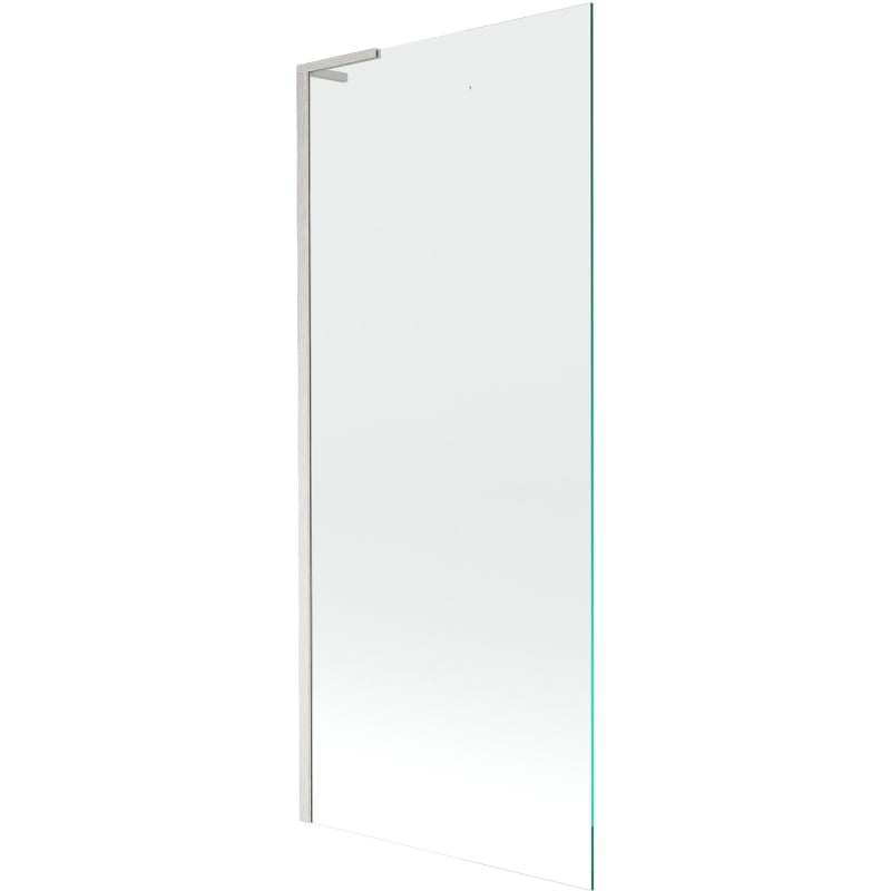 Mexen Next L vannisein üksik tiib 80 x 150 cm, läbipaistev, harjatud nikkel - 895-080-000-03-00-97