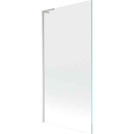 Mexen Next L paravento vasca da bagno ad un'anta 90 x 150 cm, trasparente, nichel spazzolato - 895-090-000-03-00-97