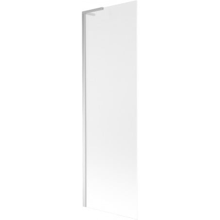 Mexen Next L Badewannenabtrennung 1-flügelig 60 x 150 cm, Frost, Chrom - 895-060-000-03-30-01
